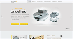 Desktop Screenshot of centinelspine.com